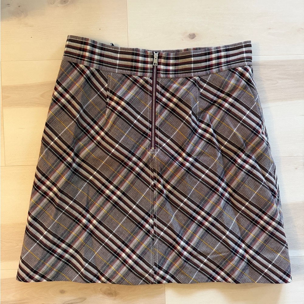 Theory Plaid Women's Skirt - Picture 4 of 4
